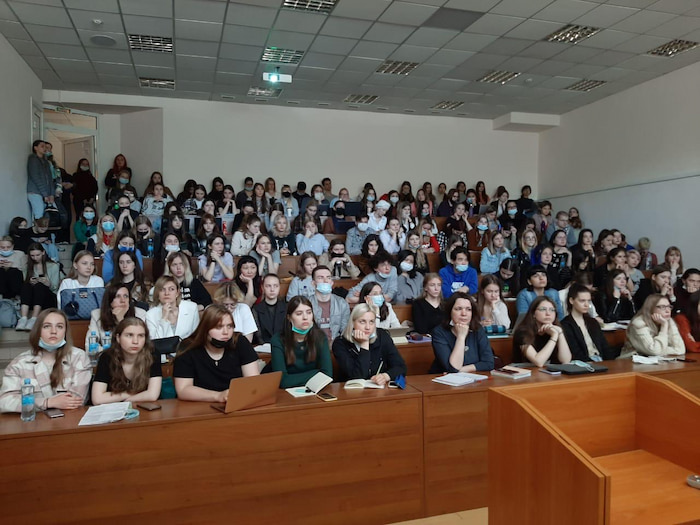 Ученые Московского университета студентам и молодым ученым Сибирского Федерального университета